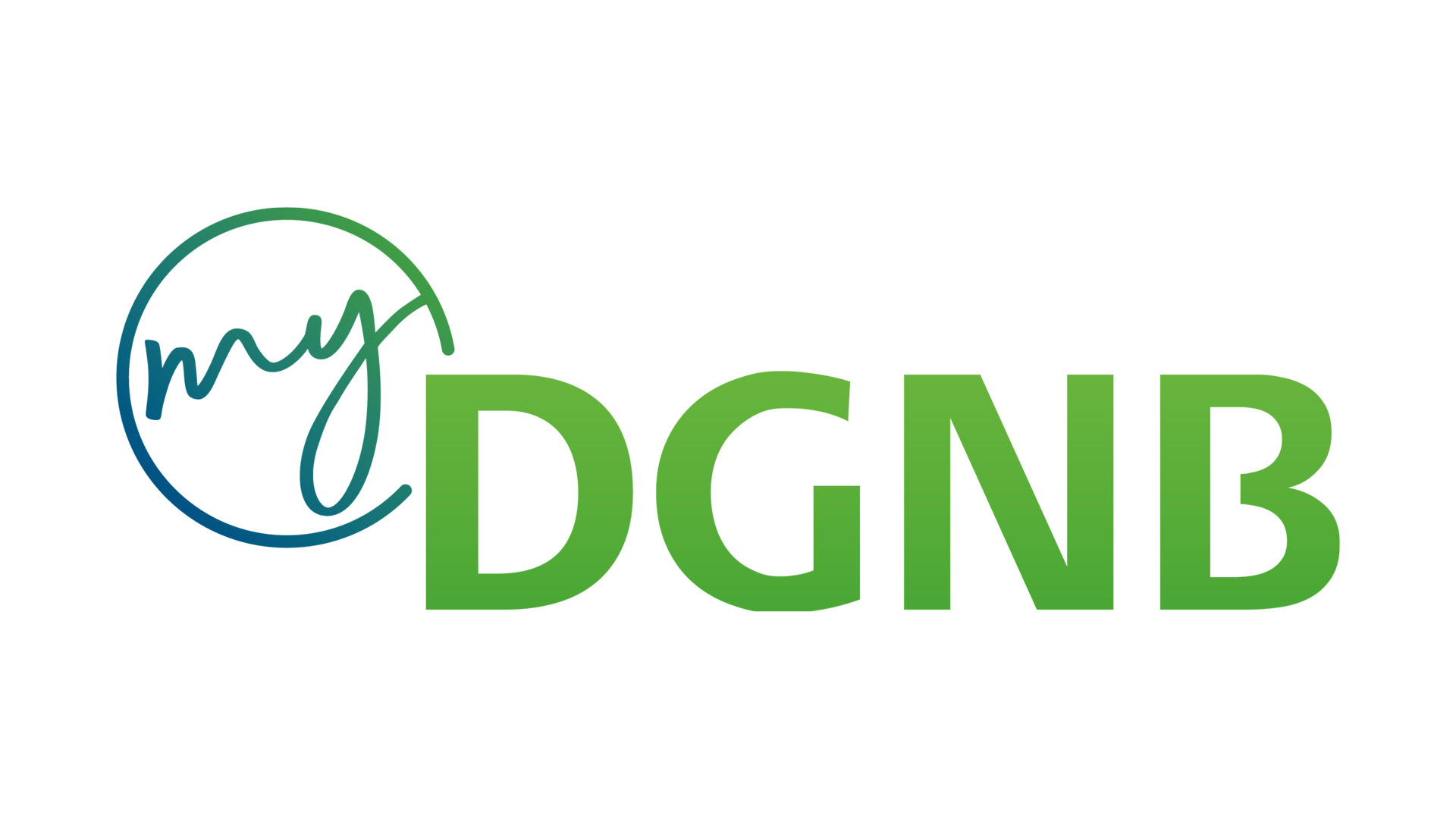 myDGNB Logo myDGNB Logo auf weißem Hintergrund